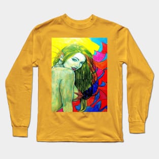 LA SIRENA CAUTIVANTE Long Sleeve T-Shirt